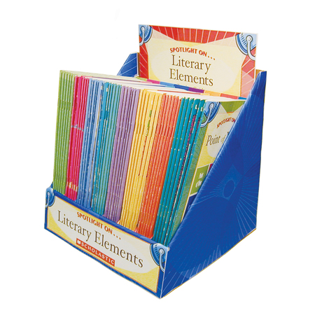 SCHOLASTIC TEACHING RESOURCES Spotlight On Literary Elements, 8 Book Set, PK6 545067634